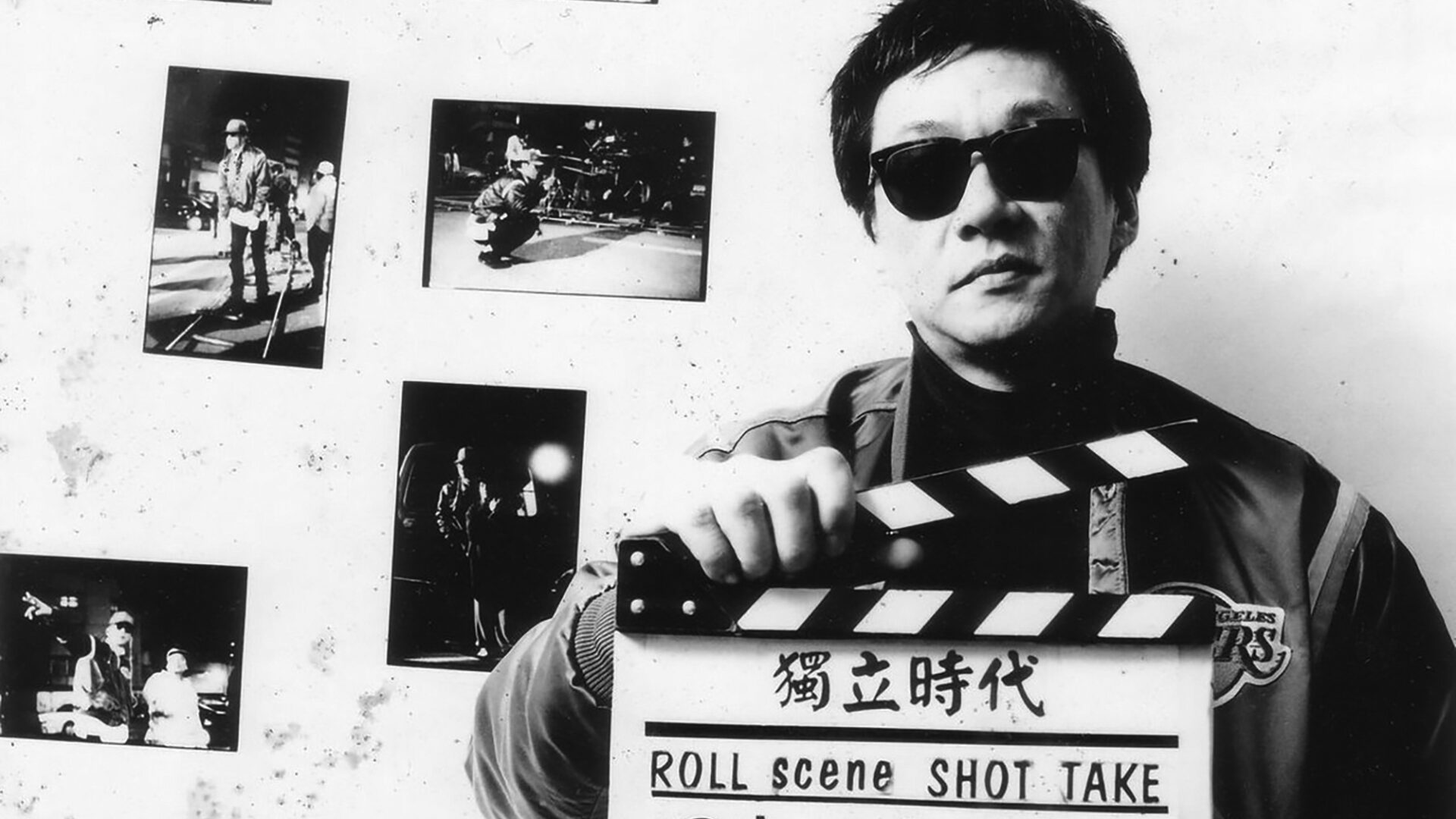 Edward Yang on the set of ABSD